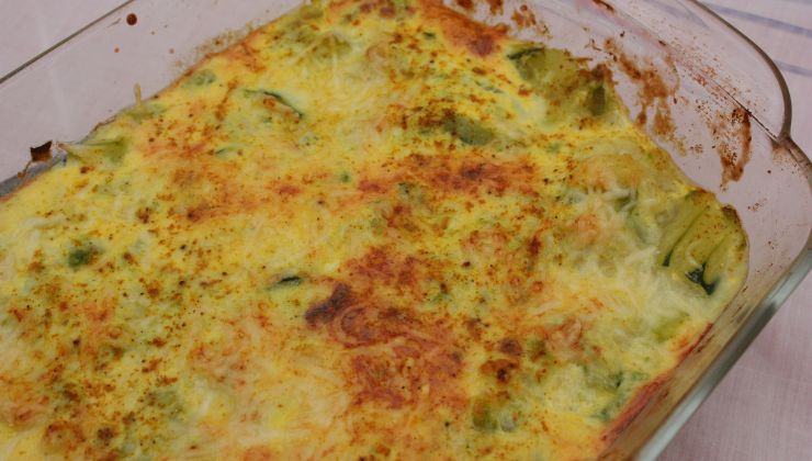 come fare parmigiana bianca di zucchine